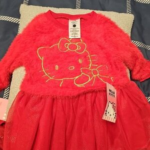 Hello Kitty Red Girl Dress